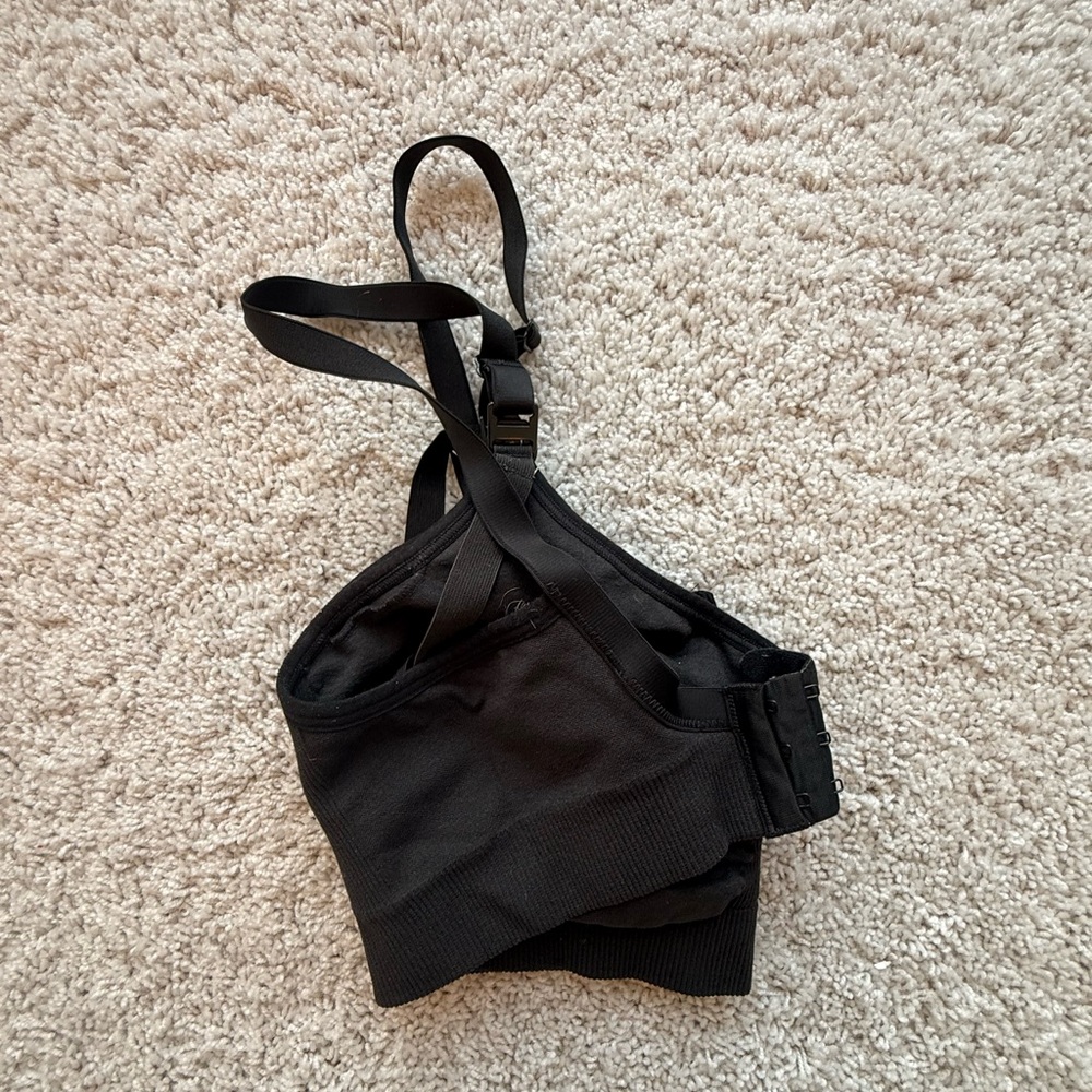 Auden Nursing Seamless Bra Size L Black | Wireless Breastfeeding Soft Cup - Picture 6 of 11